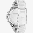 Tommy Hilfiger Clark orologio da uomo TH1792238, quadrante bianco, cinturino in acciaio inossidabile argento