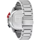 Tommy Hilfiger Bank orologio da uomo TH1792261, quadrante blu, cinturino in acciaio inossidabile argento