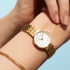 Bering Classic orologio da donna 19126-734, cinturino in acciaio inossidabile oro