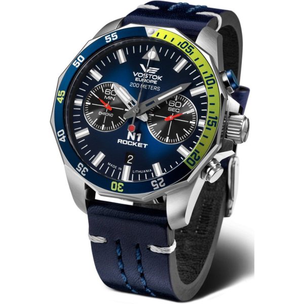 Vostok Europe N1 Rocket orologio da uomo 6S21-225A708-L