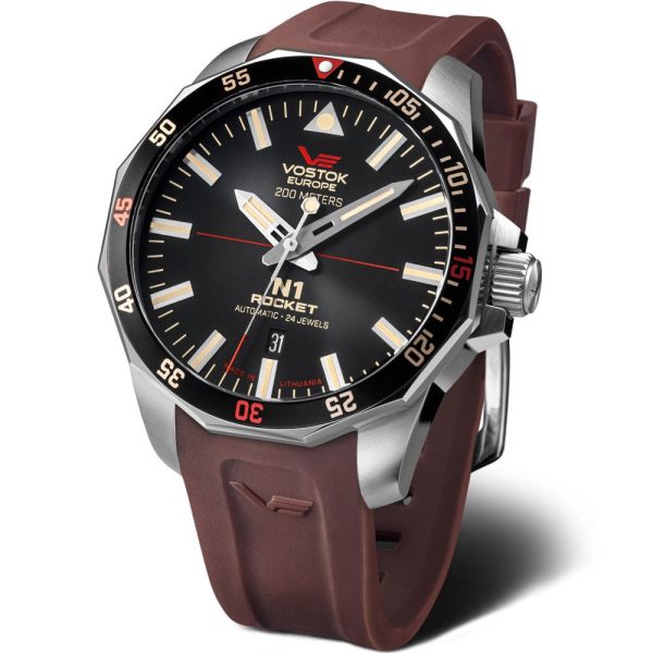Vostok Europe N1 Rocket orologio da uomo NH35A-225A709-SBR