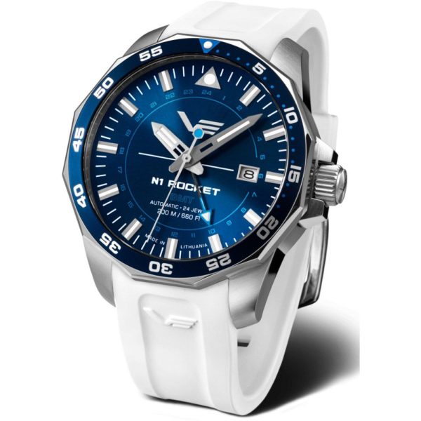 Vostok Europe N1 Rocket GMT orologio da uomo NH34A-225A712-225A712-SW