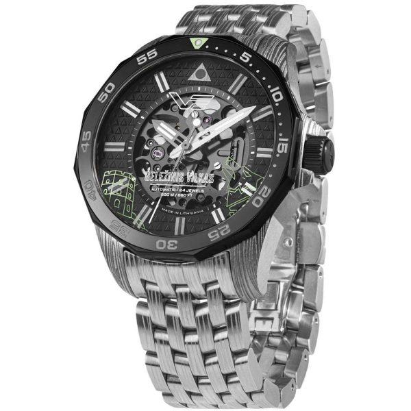 Vostok Europe N1 Rocket Geležinis Vilkas Iron Wolf Limited Edition orologio da uomo NH72-225E764-B