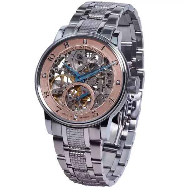 Poljot International Nastja orologio da donna 2723.1330103-B, cinturino in acciaio inossidabile argento