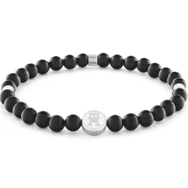 Tommy Hilfiger Monogram Onyx Uomo braccialetto THJ2790609