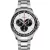 Doxa Trofeo orologio da uomo 287.10.021W.10, quadrante argento, cinturino in acciaio inossidabile argento