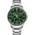 Doxa Trofeo orologio da uomo 287.10.131W.10, quadrante verde, cinturino in acciaio inossidabile argento