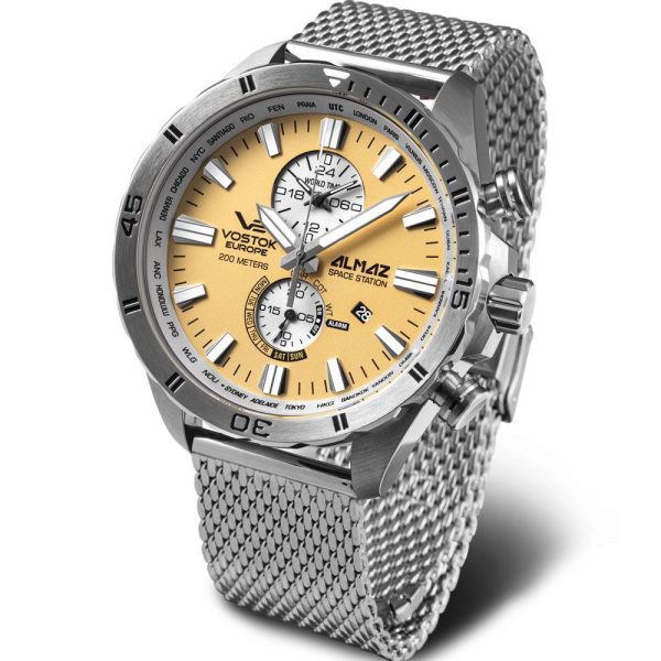 Vostok Europe Almaz orologio da uomo YM8J-320A655-B