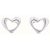 Calvin Klein Heart Stud femmina orecchini CKJ35000759
