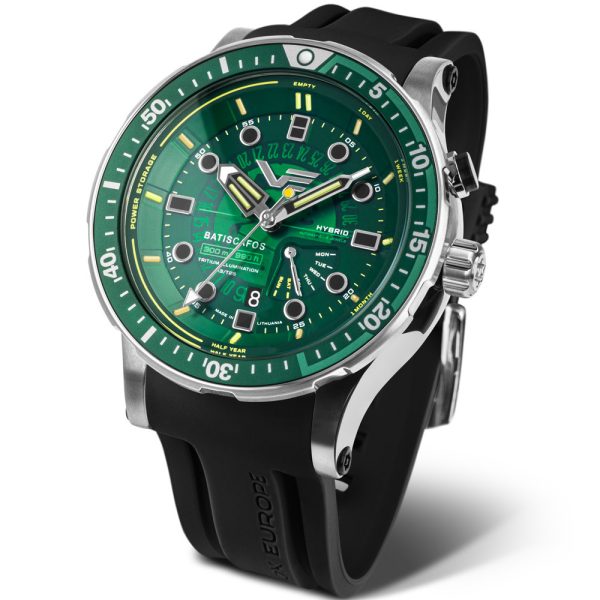 Vostok Europe Batiscafos orologio da uomo PX84-511A770-SBLK