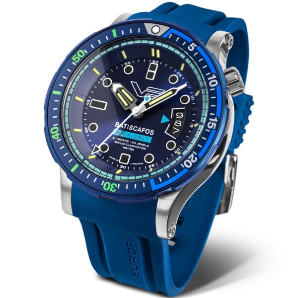 Vostok Europe Batiscafos orologio da uomo NH35-511E768-SBLU
