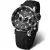 Vostok Udiné orologio da donna VK64-515A523, quadrante nero, cinturino in silicone nero