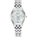 Roamer Soleure diamond orologio da donna 547857 41 25 50, cinturino in acciaio inossidabile argento