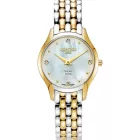 Roamer Soleure diamond orologio da donna 547857 47 25 50, cinturino in acciaio inossidabile argento
