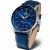 Vostok Europe Gaz-14 Limousine orologio da uomo NH35A-560A687-L, quadrante blu, cinturino in pelle blu