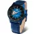Vostok Europe Gaz 14 Limousine orologio da uomo NH38-560D681-L, quadrante blu, cinturino in pelle blu