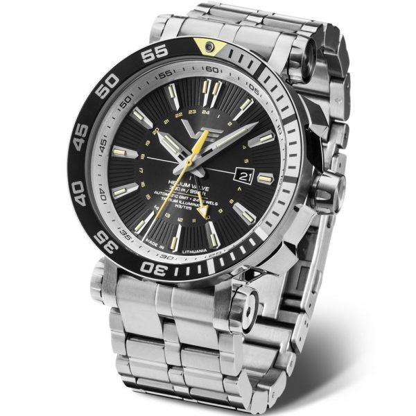 Vostok Europe Energia Rocket GMT orologio da uomo NH34A-575A718-B