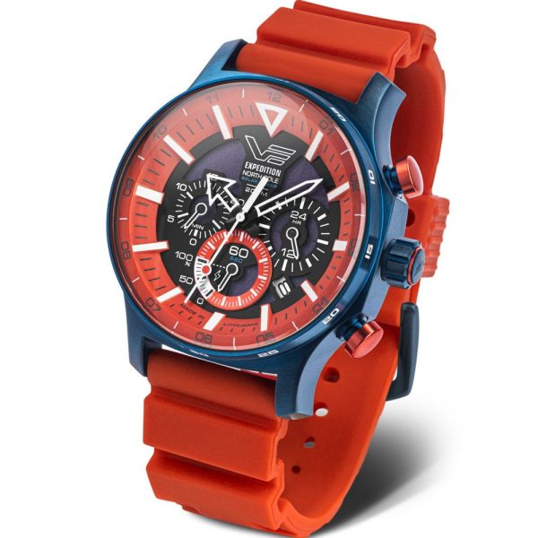 Vostok Europe Expedition North Pole-1 Solar Power Chronograph orologio da uomo VK42-595D734