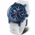 Vostok Europe Object X Limited Edition orologio da uomo NH35-599E776, quadrante blu, cinturino in silicone bianco