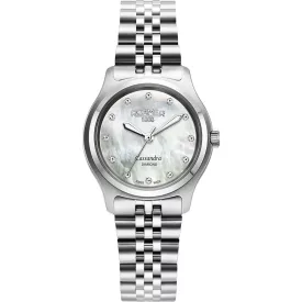 Roamer Cassandra Diamond orologio da donna 626847 41 89 20, cinturino in acciaio inossidabile argento