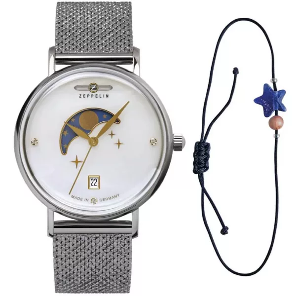 Zeppelin Luna orologio da donna impostato 7133M-1