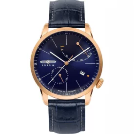 Zeppelin Flatline orologio da uomo impostato 7368-3