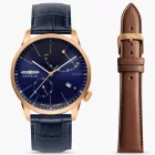 Zeppelin Flatline orologio da uomo impostato 7368-3