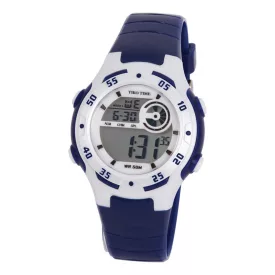 Orologio digitale da donna Tiko Time 7455-1 – blu e bianco
