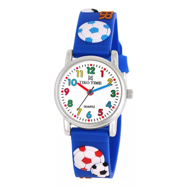 Orologio per bambini Tiko Time con motivo calcio 7458-4