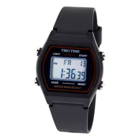 Orologio digitale da uomo Tiko Time 7465-6 – nero e rosso