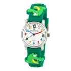 Orologio per bambini Tiko Time con cinturino 3D verde 7466-2