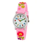 Orologio per bambini Tiko Time con cinturino 3D rosa 7467-2