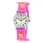 Orologio per bambini Tiko Time con cinturino 3D viola 7467-6