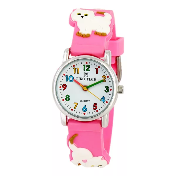 Orologio per bambini Tiko Time con motivo gattino 7468-5