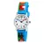 Orologio per bambini Tiko Time con cinturino 3D blu 7468-6