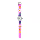 Orologio per bambini Tiko Time con cinturino 3D viola 7469-1
