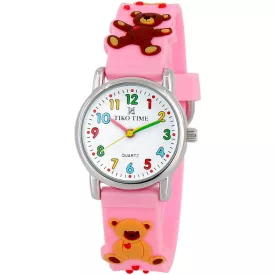 Orologio per bambini Tiko Time con motivo orsetto 7469-4