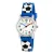 Orologio per bambini Tiko Time con cinturino 3D blu 7469-6