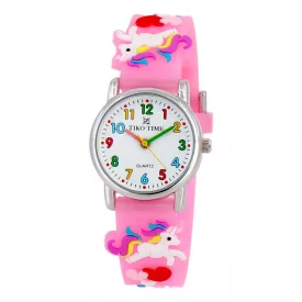Orologio per bambini Tiko Time con motivo cavallo 7469-8