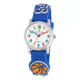 Orologio per bambini Tiko Time con motivo basket 7471-5