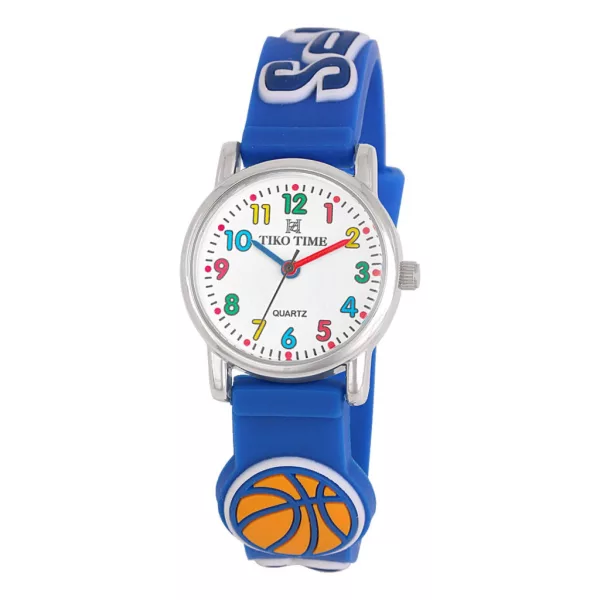 Orologio per bambini Tiko Time con motivo basket 7471-5