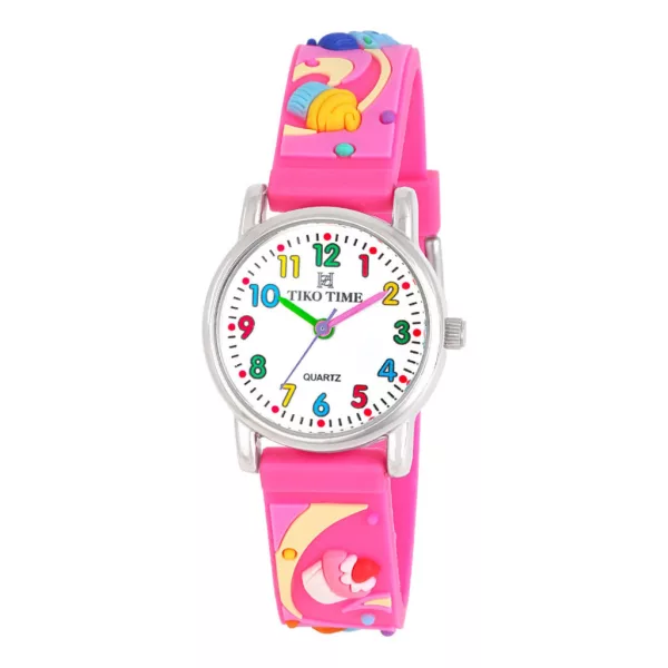 Orologio per bambini Tiko Time con motivo cupcake 7472-3