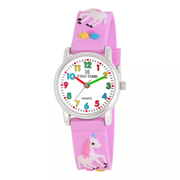 Orologio per bambini Tiko Time con motivo unicorno 7472-6