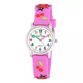 Orologio per bambini Tiko Time con motivo coccinella 7472-7