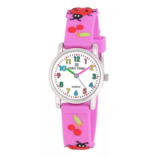 Orologio per bambini Tiko Time con motivo coccinella 7472-7