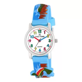 Orologio per bambini Tiko Time con motivo pesca 7473-2