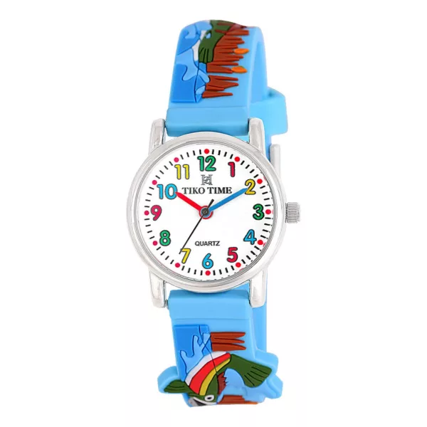 Orologio per bambini Tiko Time con motivo pesca 7473-2