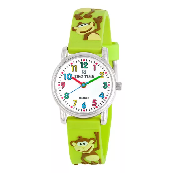 Orologio per bambini Tiko Time con motivo scimmia 7474-3