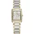 Roamer Diana orologio da donna 869847 47 20 20, quadrante argento, cinturino in acciaio inossidabile oro