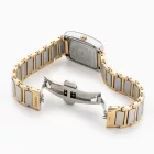 Roamer Diana orologio da donna 869847 47 20 20, quadrante argento, cinturino in acciaio inossidabile oro